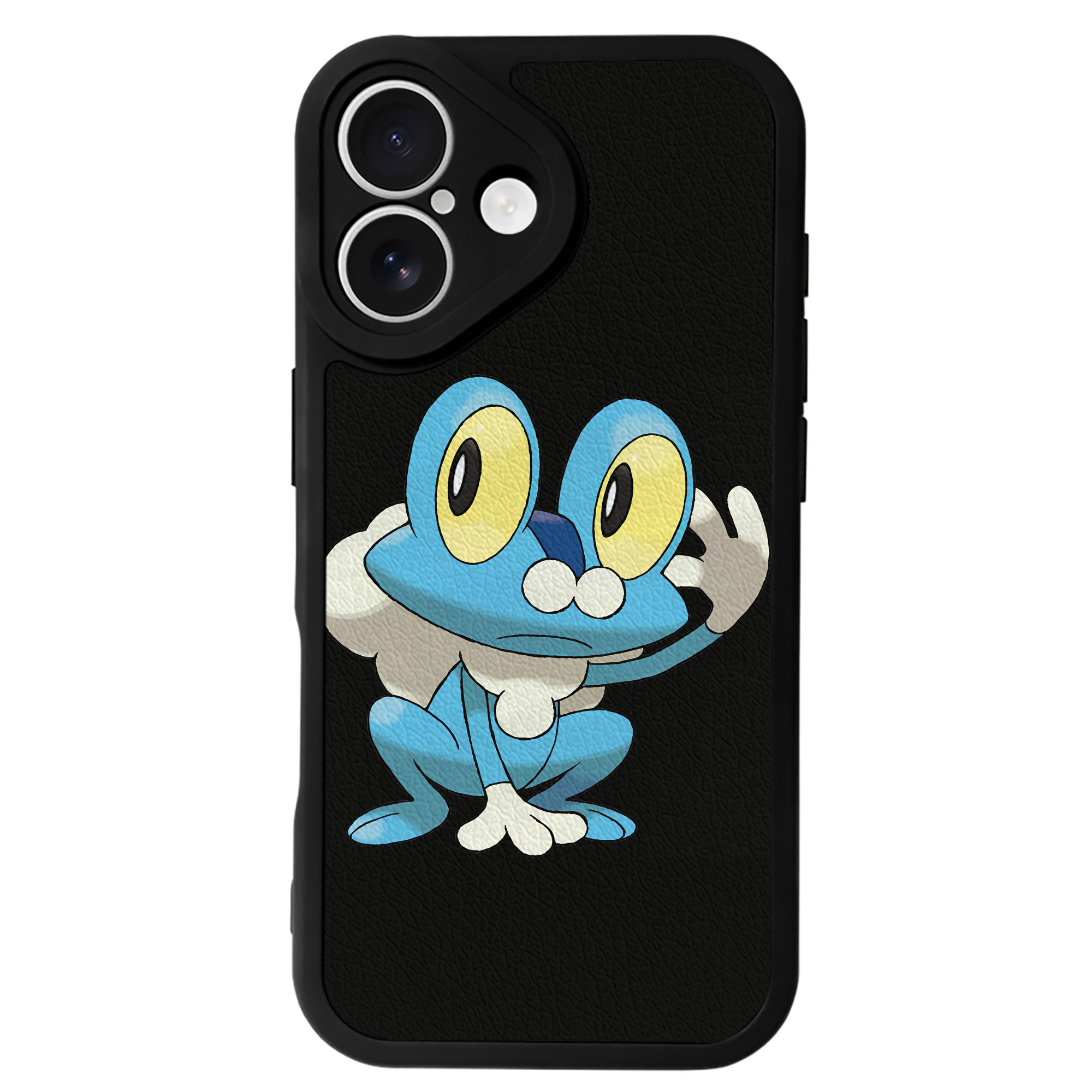 （画像用） ポケットモンスター Pokémon 【iPhone 16シリーズ対応】シリコンスマホケース（レザー調） 材質：シリコン